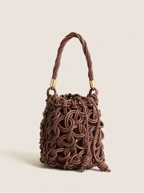 Tuckernuck Mocha Swirl Bucket Bag